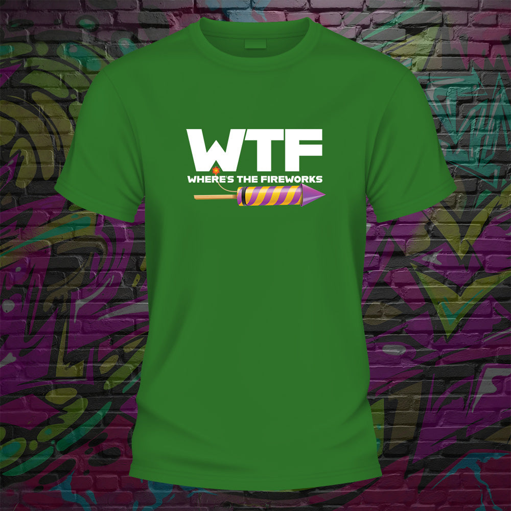 WTF Fireworks Tshirt - image 6