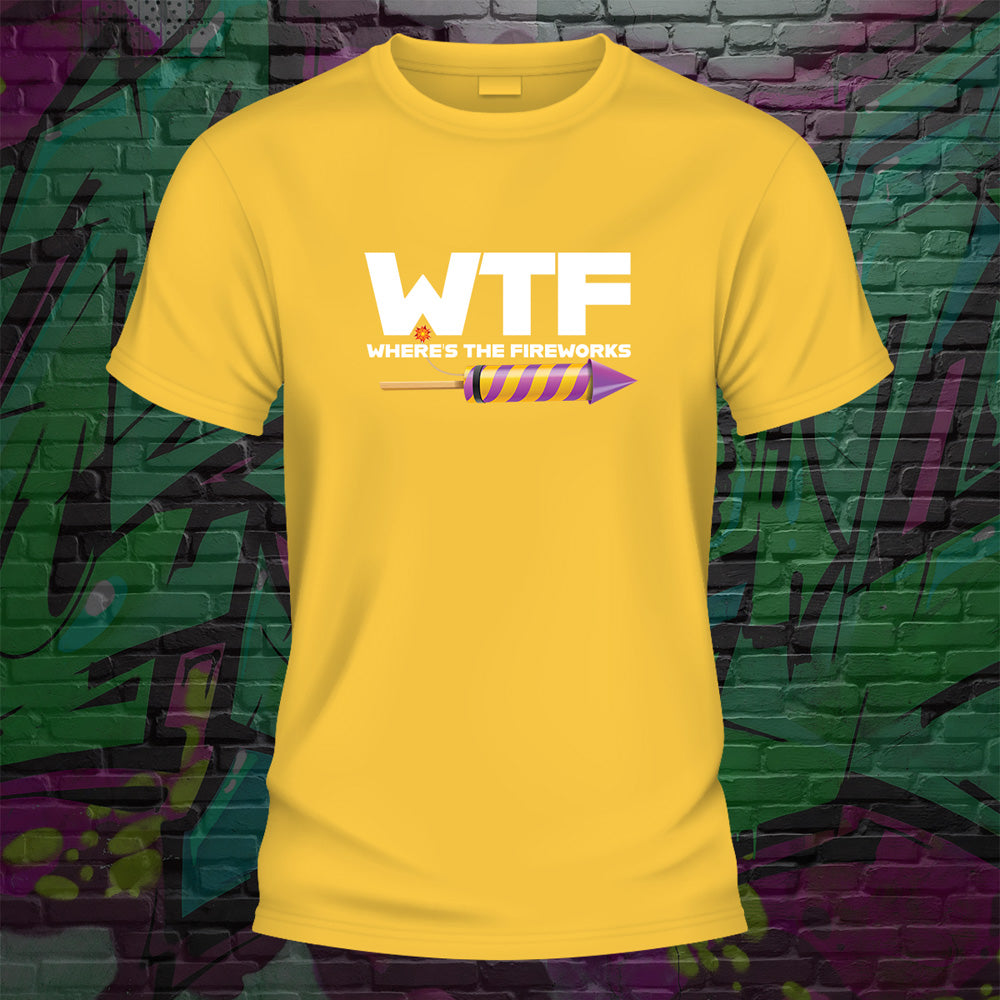 WTF Fireworks Tshirt - image 5