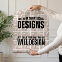 Custom Gift Wrap, Wrapping Paper , Your Ideas , Eco-Friendly