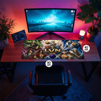 LV Collectibles 90cm x 40cm gaming deskpad