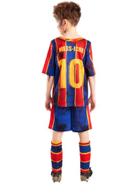Zombie Mess-icre child costume, other side view