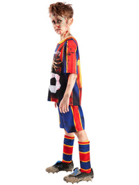 Zombie Mess-icre child costume, zombie pose
