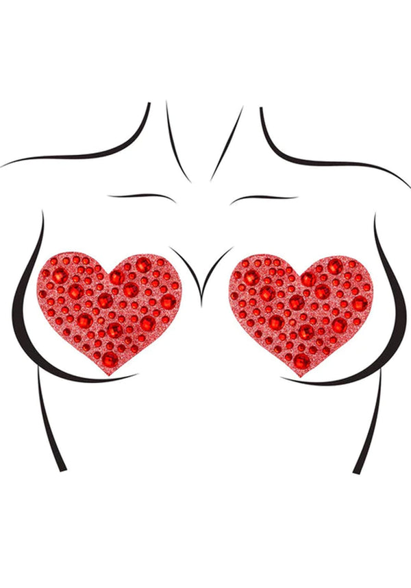 Amore Adhesive Nipple Jewel Stickers - image 1
