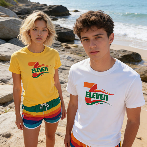 7-Eleven x Swoosh Logo T-Shirt - image 1