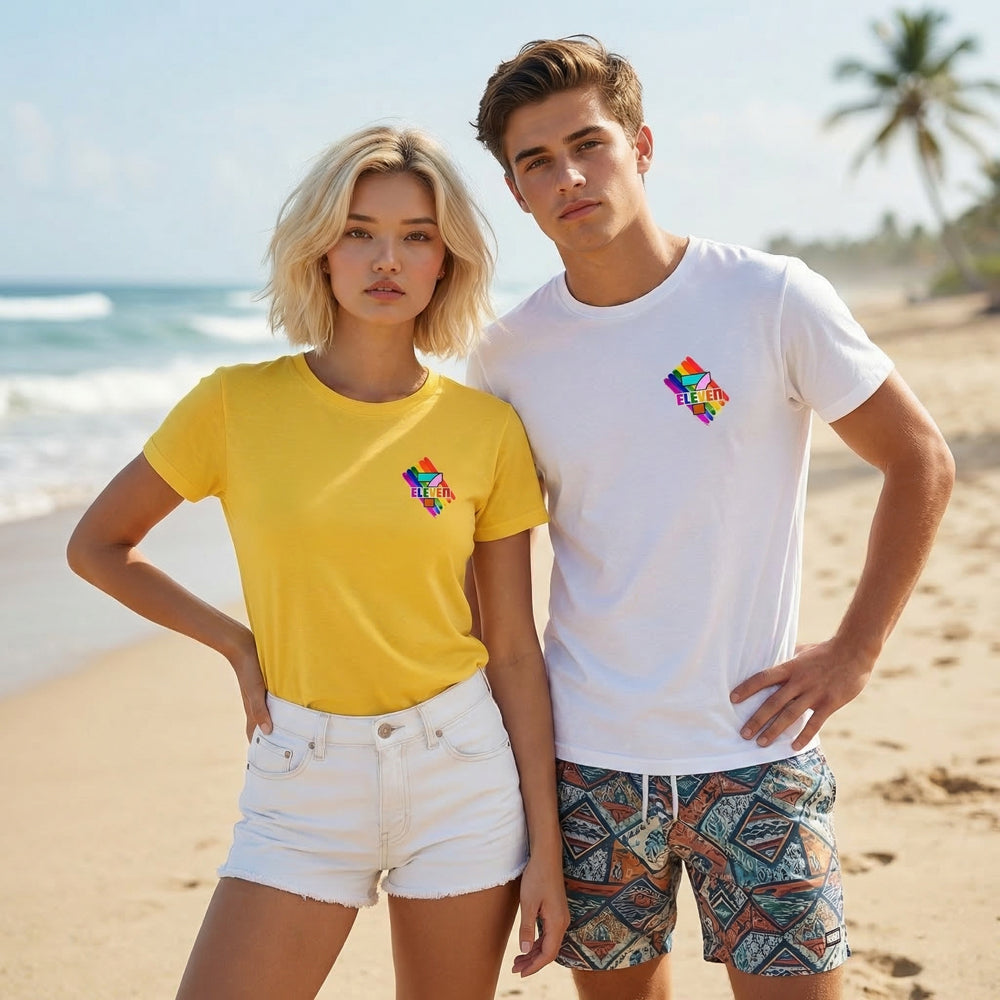 7 Eleven Pride T-Shirt with Chest Logo, LGBTQ+ , Perfect for Pride Events - image 2