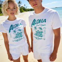 Relaxing Aloha Design T-Shirt – Classic Fit Heavyweight Cotton Tee - image 2