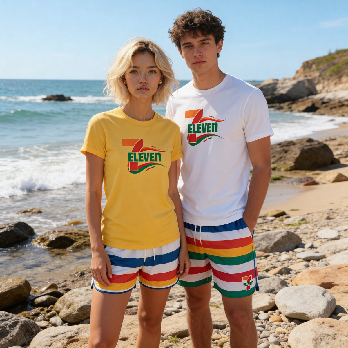 7-Eleven x Swoosh Logo T-Shirt - image 2