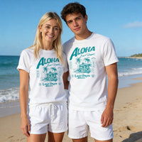 Relaxing Aloha Design T-Shirt – Classic Fit Heavyweight Cotton Tee - image 5